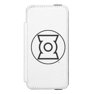 Coque-portefeuille iPhone 5 Incipio Watson™ Logo vert 12 de lanterne