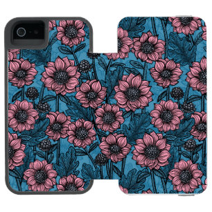 Coque-portefeuille iPhone 5 Incipio Watson™ Mère rose
