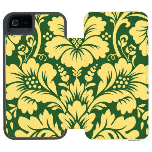 Coque-portefeuille iPhone 5 Incipio Watson™ Modèle de Damas 8