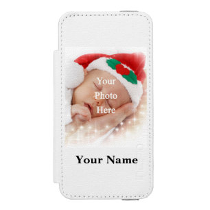 Coque-portefeuille iPhone 5 Incipio Watson™ Modèle photo personnalisé