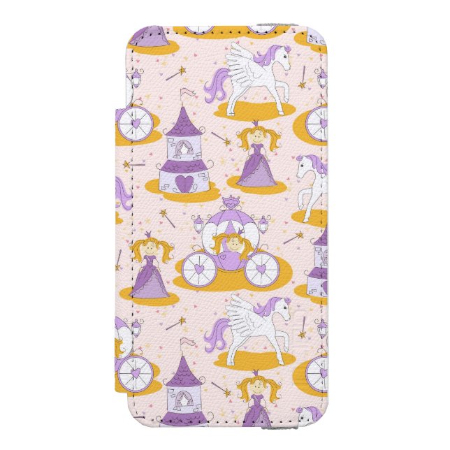 Coque Portefeuille Incipio Pour iPhone motif avec une princesse (Folio Devant)