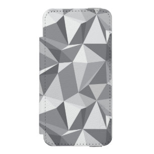 Coque-portefeuille iPhone 5 Incipio Watson™ Motif de diamant - polygone abstrait