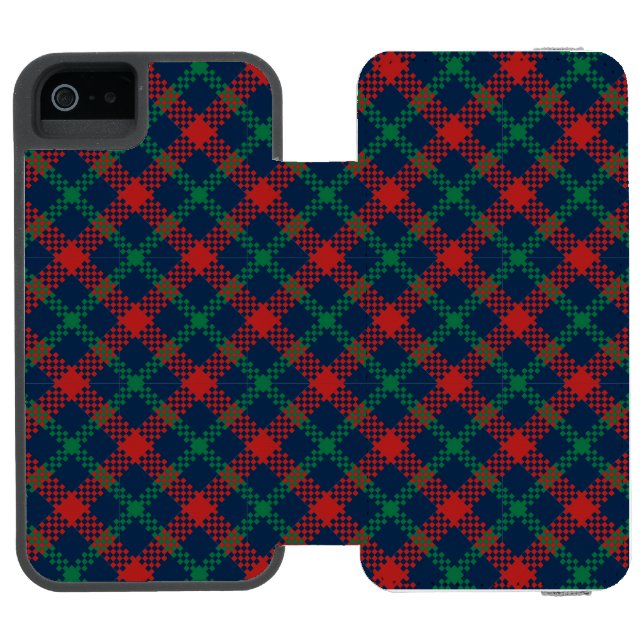 Coque Portefeuille Incipio Pour iPhone Motif de Noël 104 (Folio Ouvert)