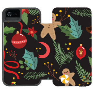 Coque-portefeuille iPhone 5 Incipio Watson™ Motif de Noël 3