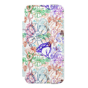 Coque-portefeuille iPhone 5 Incipio Watson™ Motif floral 9