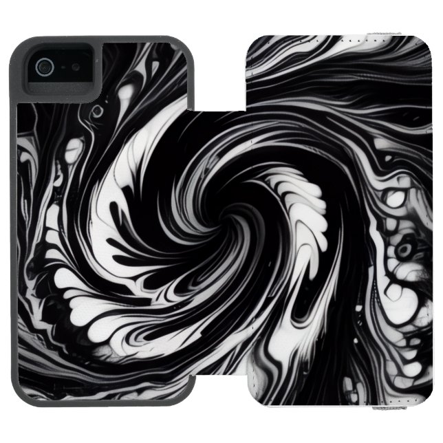 Coque Portefeuille Incipio Pour iPhone Orbiting Vortex  (Folio Ouvert)