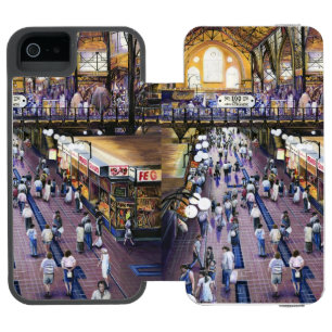 Coque-portefeuille iPhone 5 Incipio Watson™ Où est le garde-eau ? Budapest