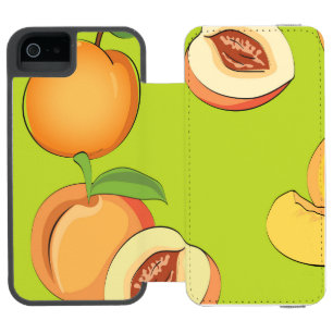 Coque-portefeuille iPhone 5 Incipio Watson™ Peach Pattern 4