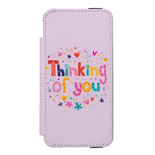 Coque Portefeuille Incipio Pour iPhone Pensée à vous (Folio Devant)