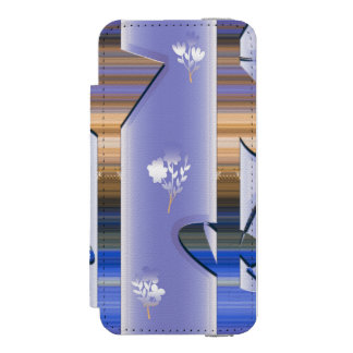 Coque-portefeuille iPhone 5 Incipio Watson™ Pipe Network 3