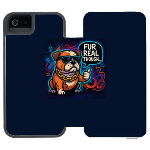 Coque-portefeuille iPhone 5 Incipio Watson™ Pour de vrai