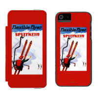 Promo en bois de skis de Splitkein d'insecte