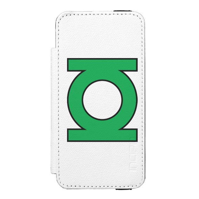 Coque Portefeuille Incipio Pour iPhone Symbole de lanterne verte (Folio Devant)