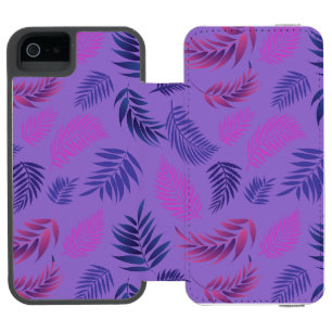 Coque-portefeuille iPhone 5 Incipio Watson™ Tropical Leaves Pattern 19