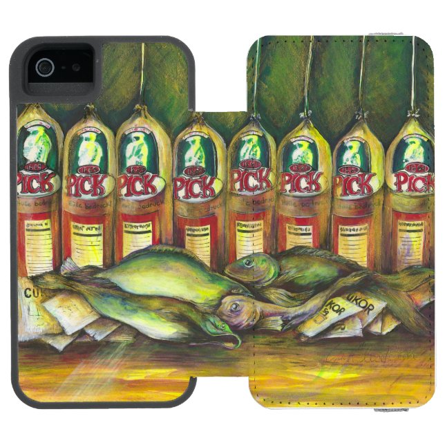 Coque Portefeuille Incipio Pour iPhone Viande douce (Folio Ouvert)