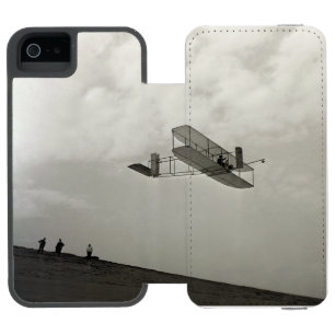 Coque-portefeuille iPhone 5 Incipio Watson™ Vol à voile Test Aviation Frères Wright