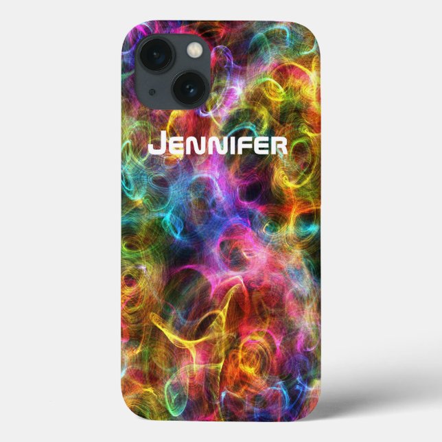 Coque pour iPad | Lumières arc-en-ciel | Personnal (Verso)
