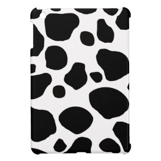 Coque Pour iPad Mini Mini cas de vache d'iPad noir et blanc