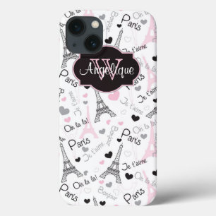 Coque pour iPad   Paris   Tour Eiffel   Coeurs