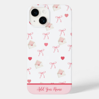 Coque Pour iPhone 14 Ajouter votre nom - coque iphone de coeur de la fi