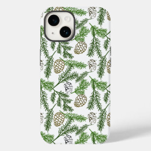 Coque Pour iPhone 14 Branches de pin Coque-Mate coque iphone