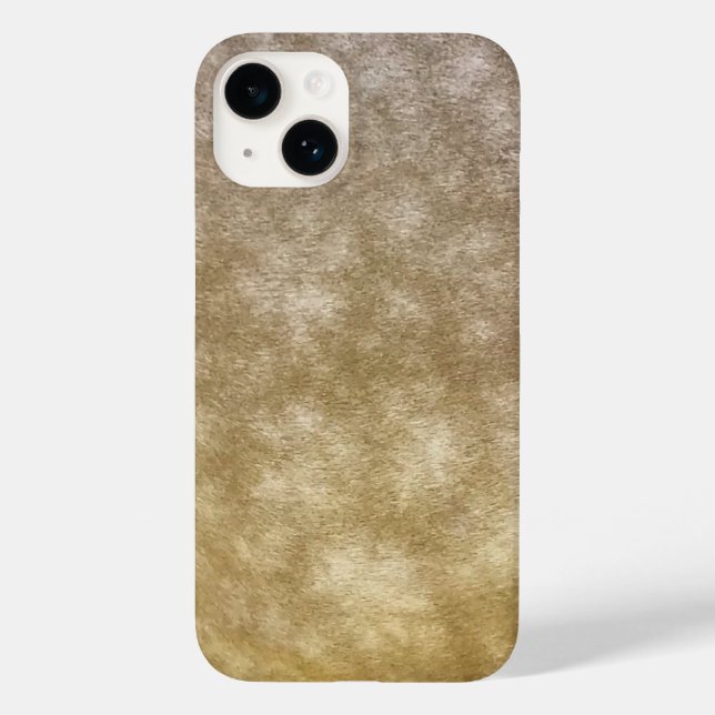 Coque Pour iPhone 14 Cheval de Buckskin Dappes Coque-Mate coque iphone (Verso)