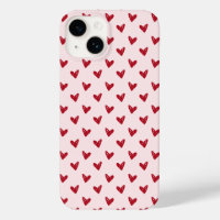 Coeurs rouges Saint Valentin iPhone / coque ipad