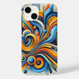 Coque Pour iPhone 14 Coque iphone Abstrait dynamique