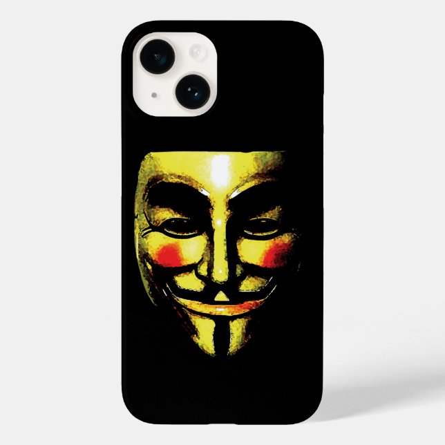 Coque Pour iPhone 14 Coque iphone Coque anonyme (Verso)