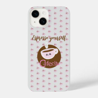 Coque Pour iPhone 14 Coque iphone d'alimentation Cafecito