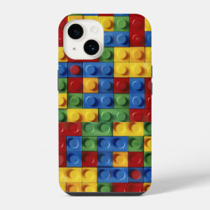 Coque Pour iPhone 14 Coque iphone de blocs colorés