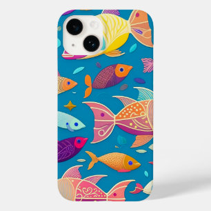 Coque Pour iPhone 14 Coque iphone de conception du poisson