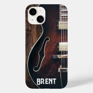 Coque Pour iPhone 14 Coque iphone de guitare électrique personnalisé