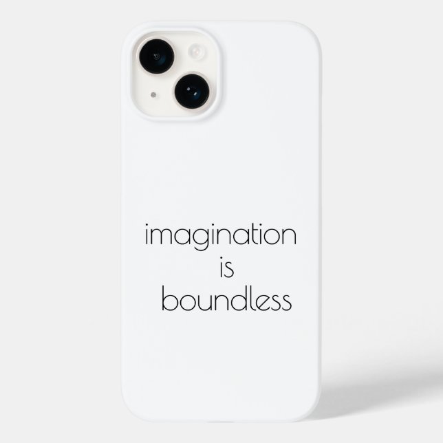 Coque Pour iPhone 14 Coque iphone de l'imagination (Verso)