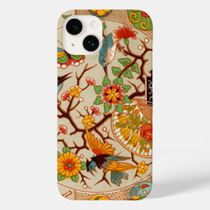 Coque Pour iPhone 14 Coque iphone d'oiseaux et de papillons
