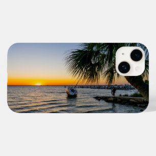 Coque Pour iPhone 14 Coque iphone du coucher de soleil de Floride Gulf