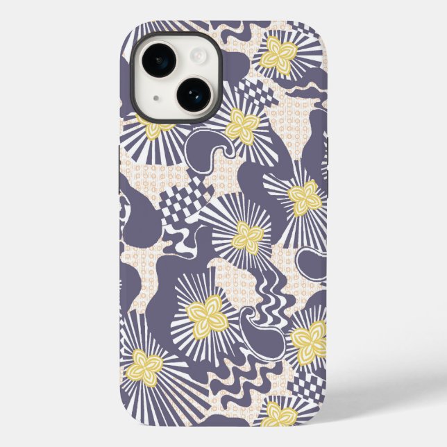 Coque Pour iPhone 14 Coque iphone floral unique (Verso)