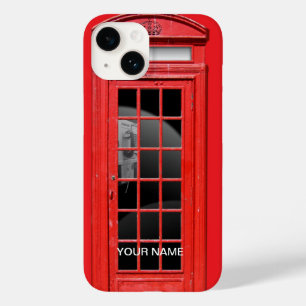 Coque Pour iPhone 14 Coque iphone téléphonique rouge personnalisé