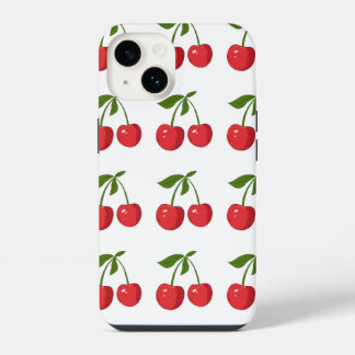 Coque Pour iPhone 14 Cute coque iphone rouge cerisier - pour tous les m