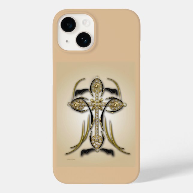 Coque Pour iPhone 14 "Divine Request", Apple iPhone 14 Coque (Verso)
