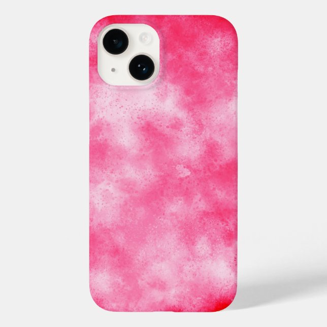 Coque Pour iPhone 14 Effet Cloud rose iPhone / coque ipad (Verso)