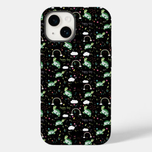 Coque Pour iPhone 14 iPhone / coque ipad MaJk Turtle motif "Joyeux Jour