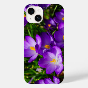Coque Pour iPhone 14 Lilac Crocus coque iphone