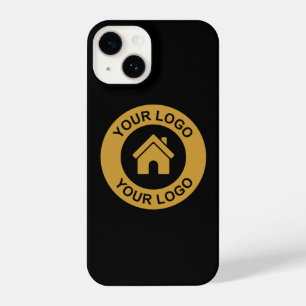 Coque Pour iPhone 14 Logo d'entreprise personnalisé simple coque iphone