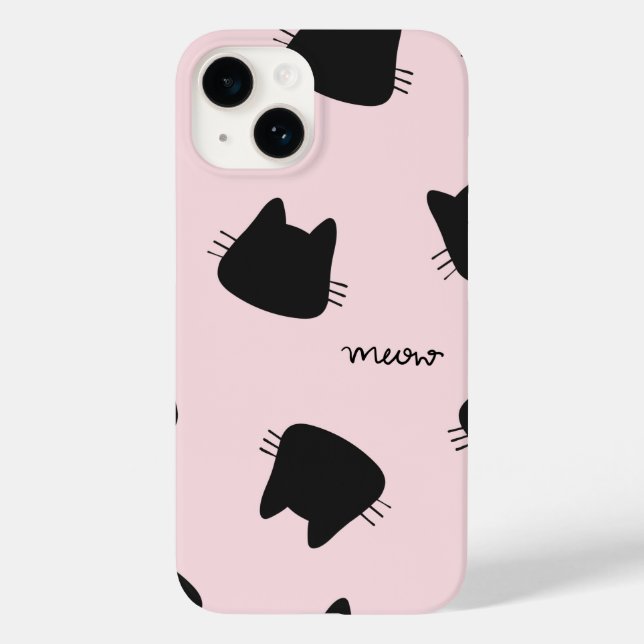 Coque Pour iPhone 14 mignon motif iPhone 14 coque (Verso)