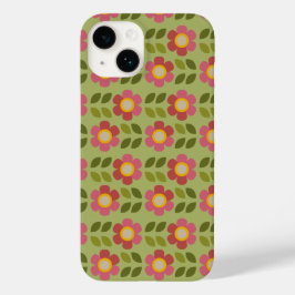 Coque Pour iPhone 14 MOSSY BLOOM - coque iphone botanique