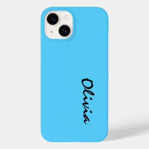 Coque Pour iPhone 14 Nom personnalisé iPhone 14 Coque
