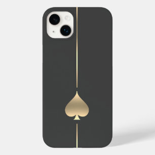 Coque Pour iPhone 14 Plus Coque iphone de symbole minimaliste d'épée d'or