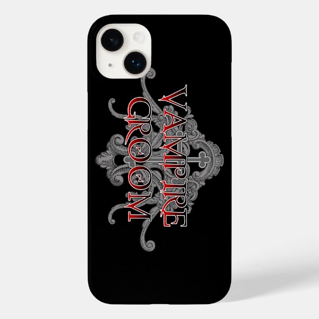 Coque Pour iPhone 14 Plus Vampire Groom iPhone 12 Coque (Verso)