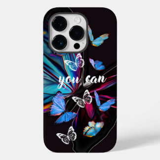 Coque Pour iPhone 14 Pro iPhone 14 Coque papillon : VOUS POUVEZ